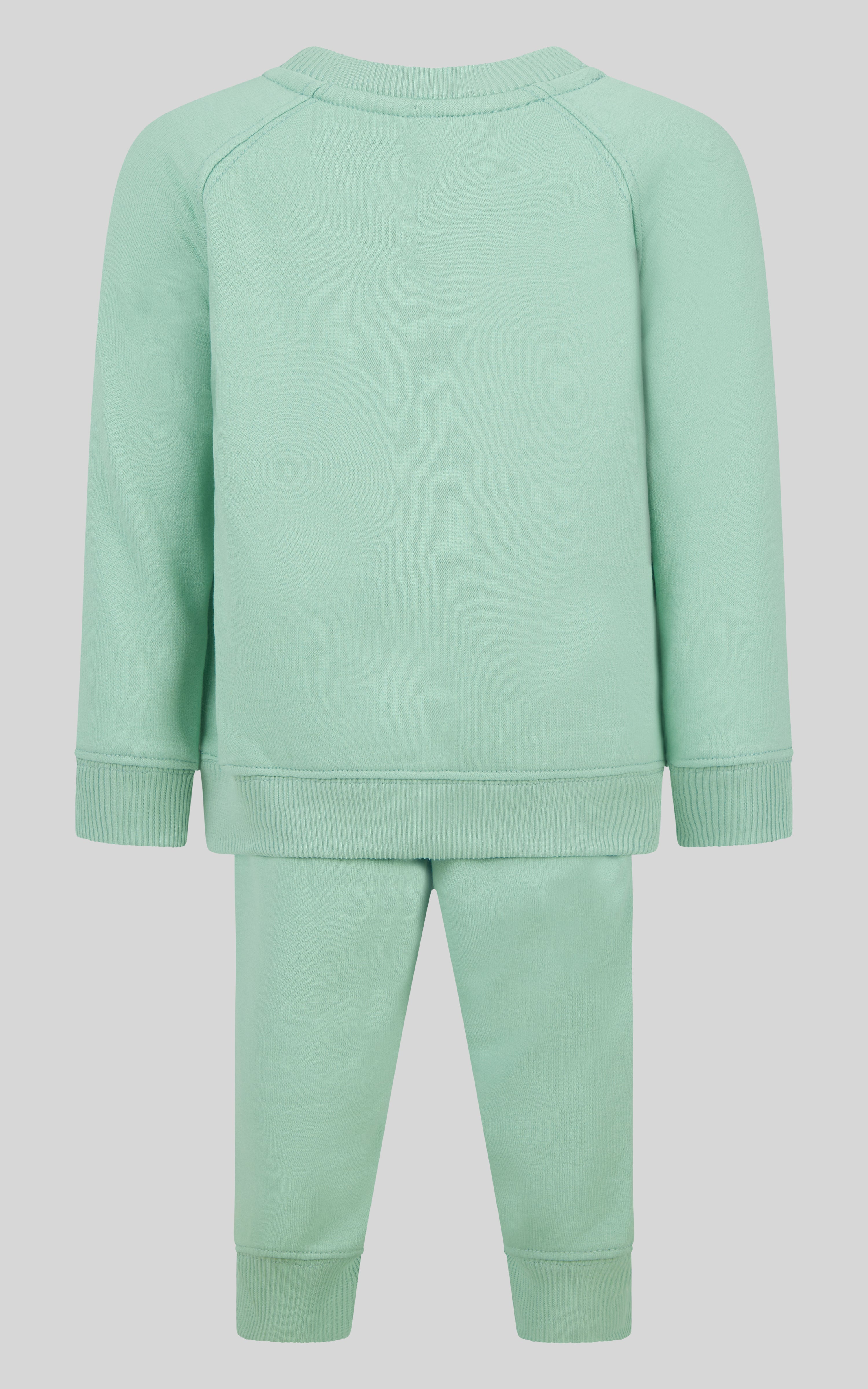 Infant Boys 2 Piece Terry Crew Neck Sweatshirt and Terry Jogger Set