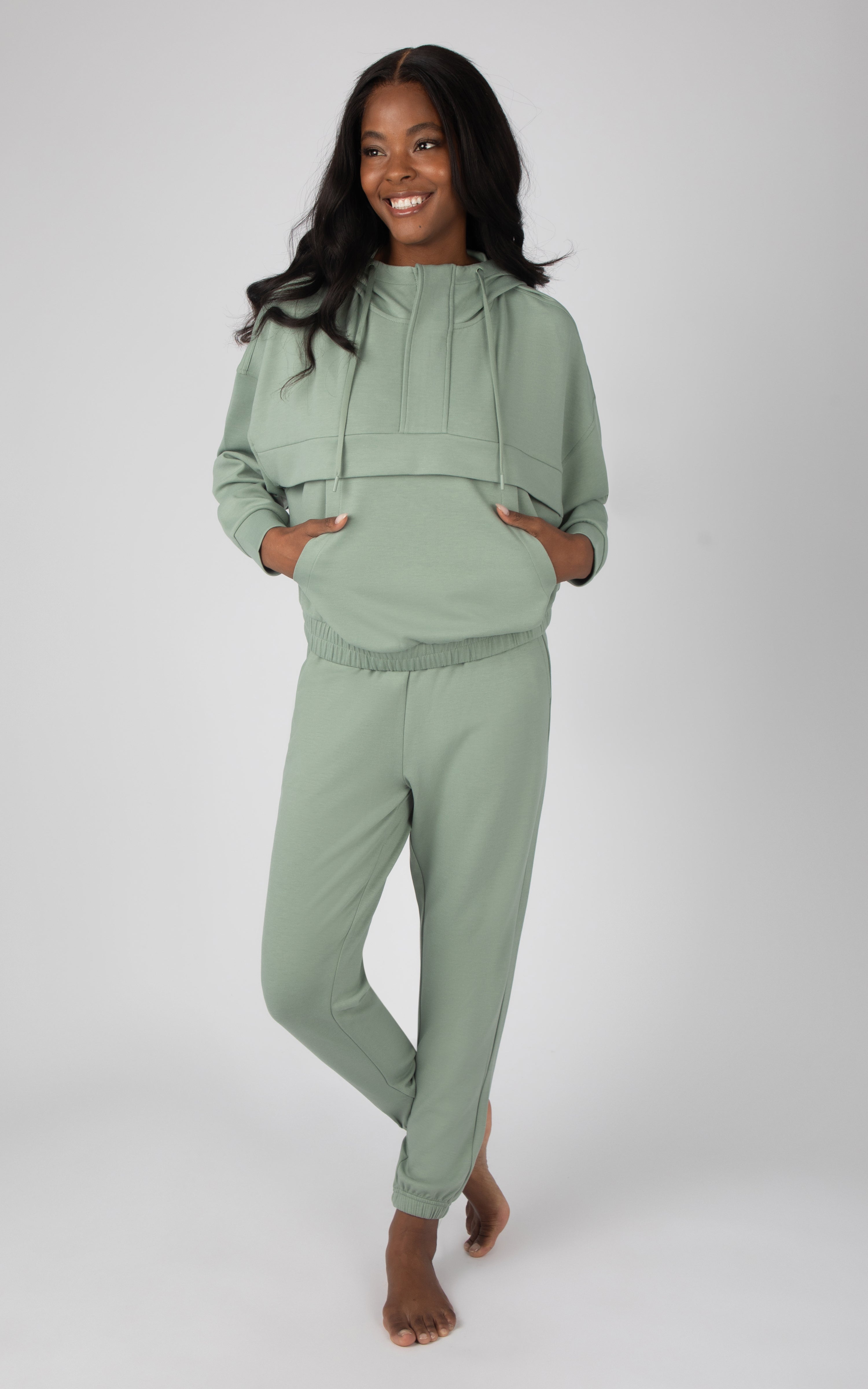 Joggers and hoodie set womens online