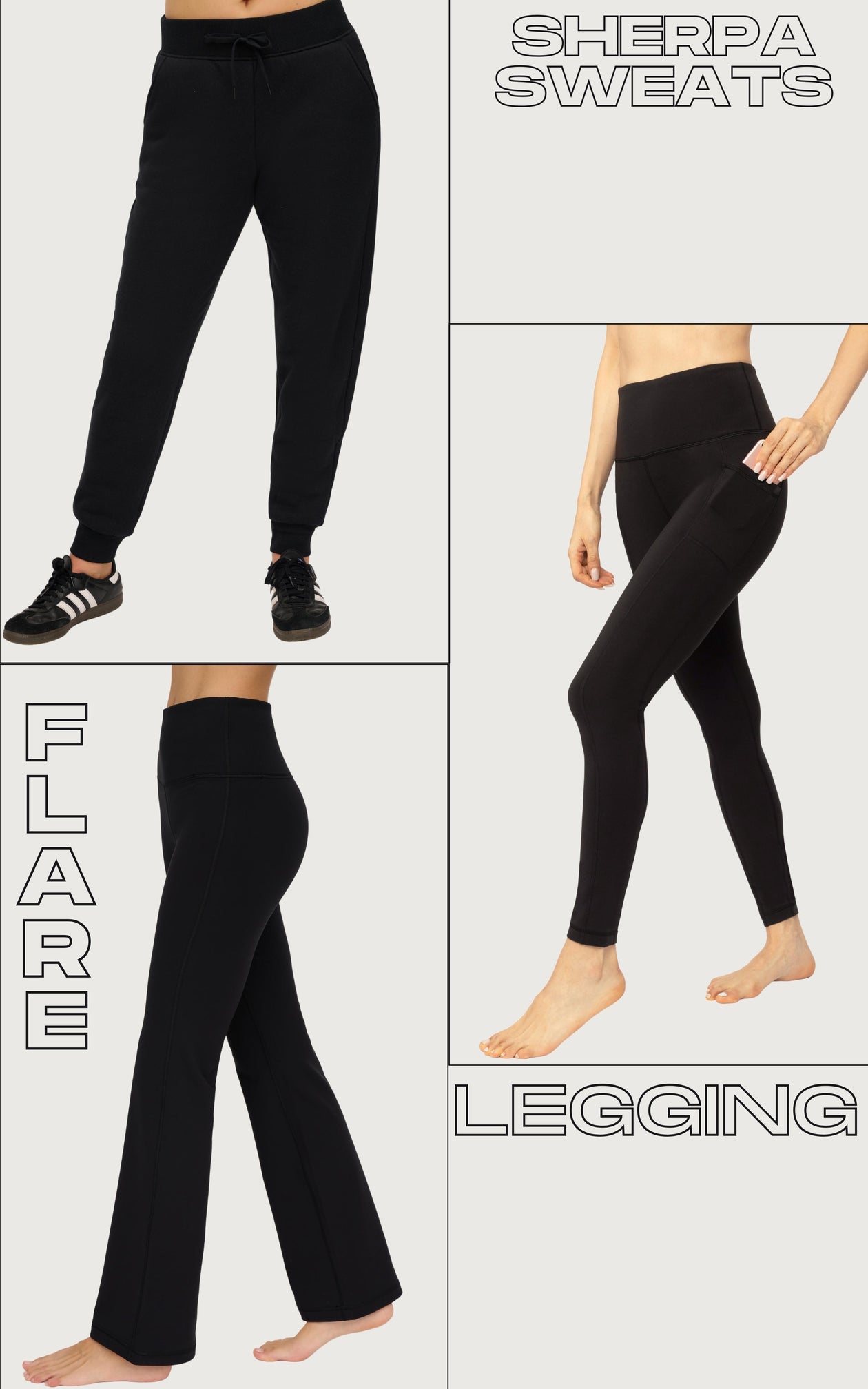 Buy 90 Degree By Reflex High Waist Fleece Lined Leggings with