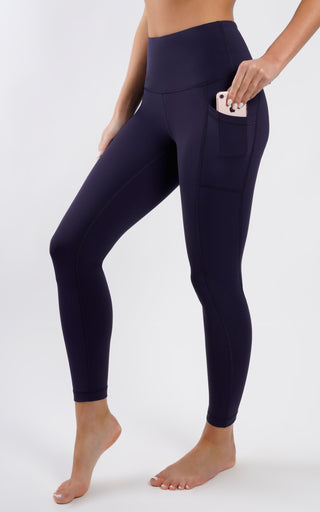 Buy Yogalicious High Waist Squat Proof Yoga Capri Leggings with