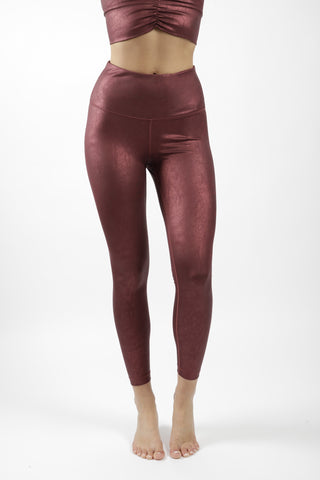 Lux Ballerina Ruched 7/8 Ankle Legging