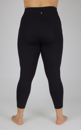 Plus Active Stretch Serena Side Pocket Ankle Legging