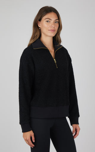 Sherpa Half Zip Pullover