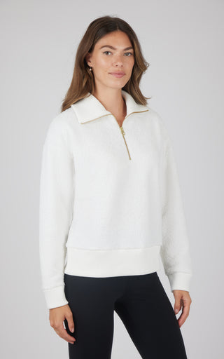 Sherpa Half Zip Pullover