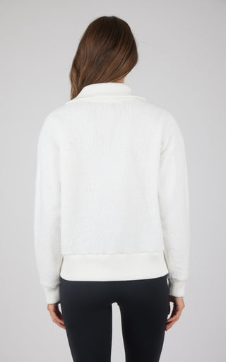 Sherpa Half Zip Pullover