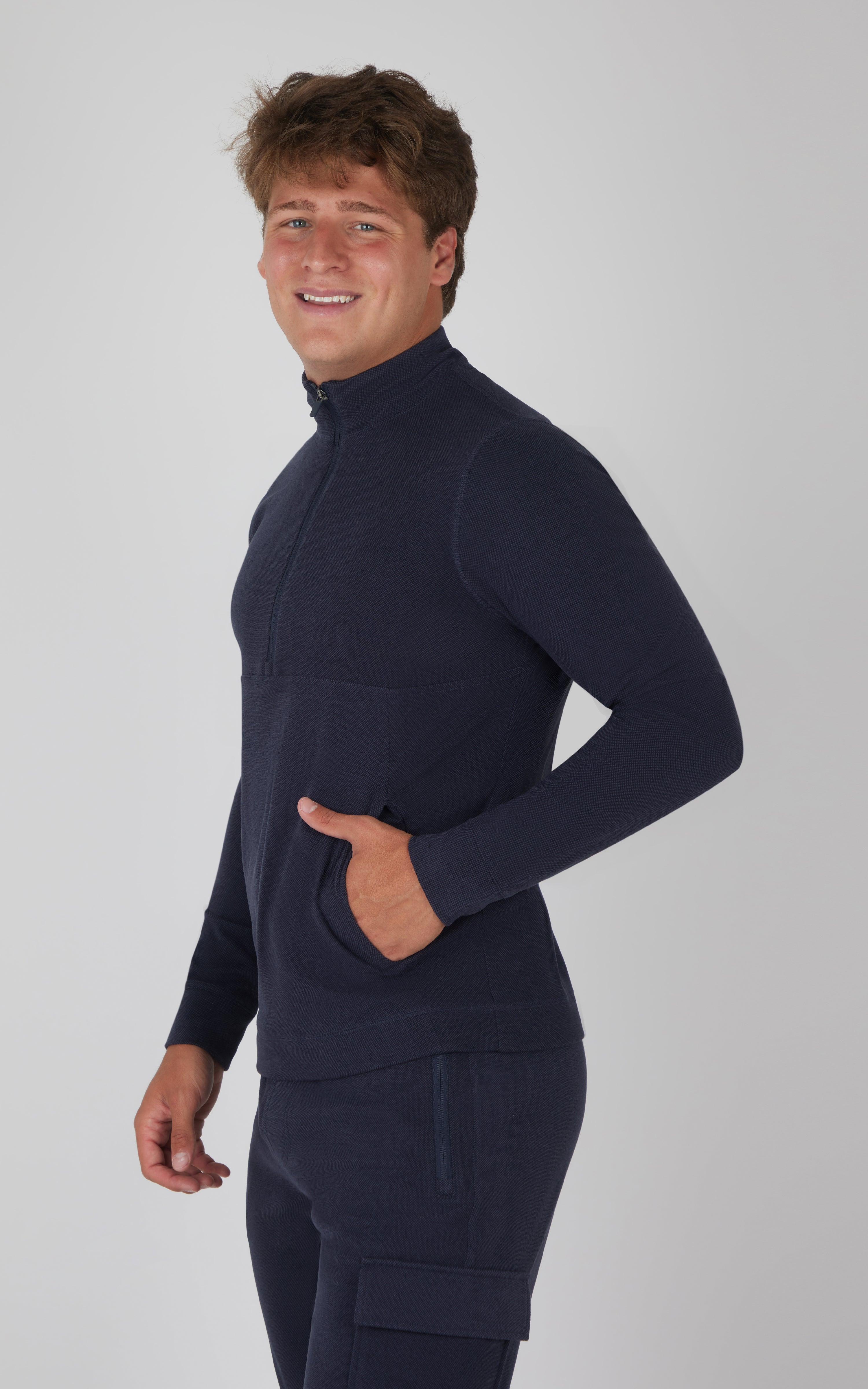 Mens Silicon Tek Scuba Everyday Half Zip