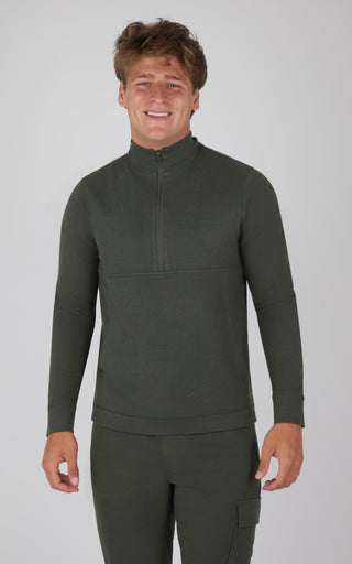 Mens Silicon Tek Scuba Everyday Half Zip