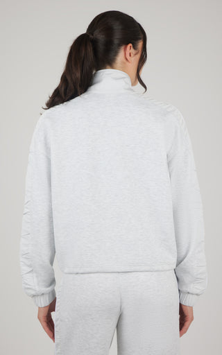 Scuba Divergent Half Zip Pullover with Contrast Radiant Paneling