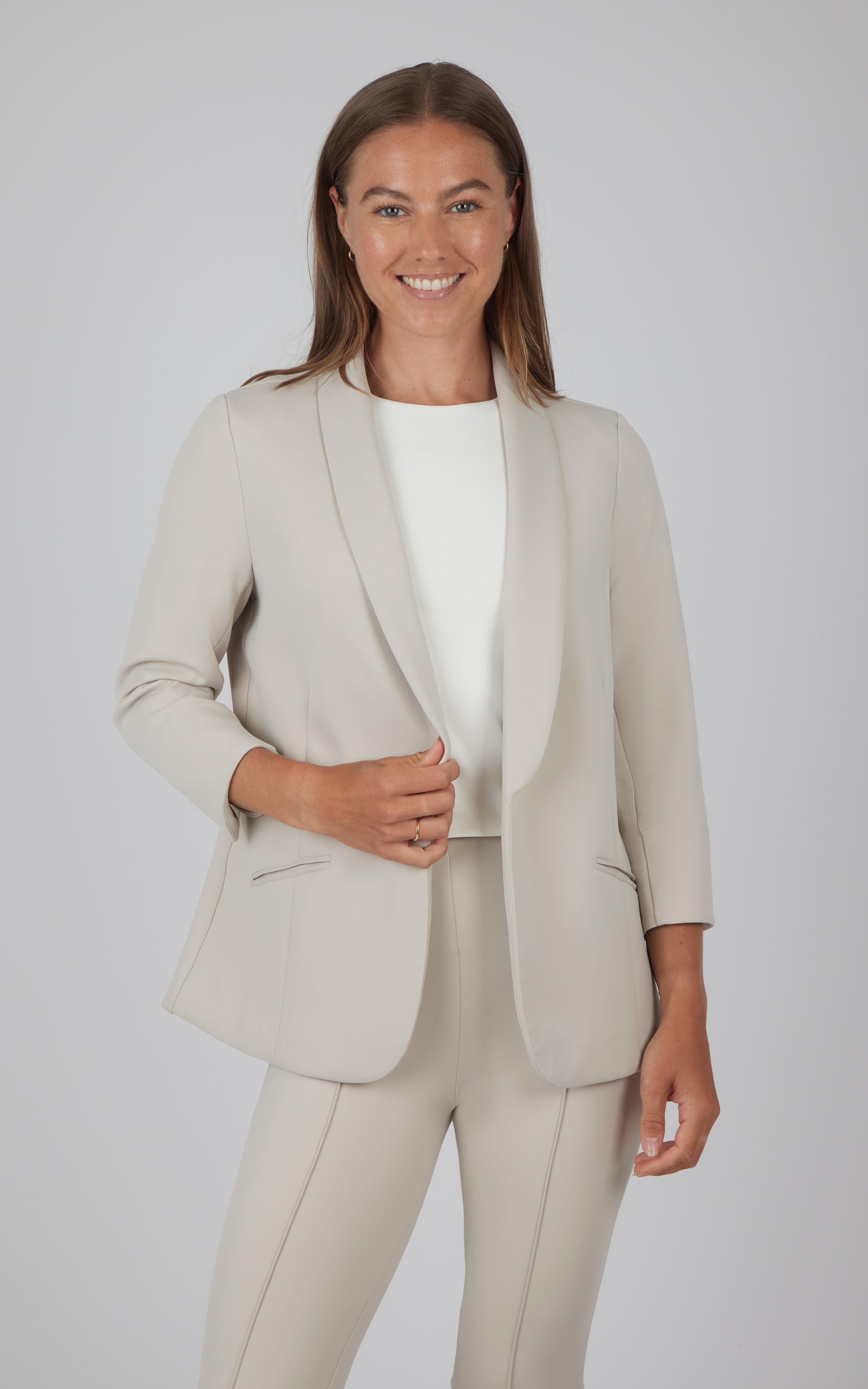 Bentley Blazer with Side Pockets and Back Slit