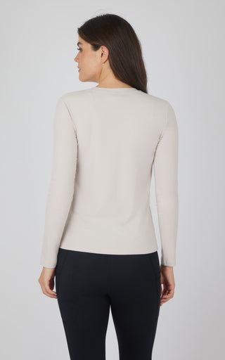 Heavenly Rib  Long Sleeve Henley