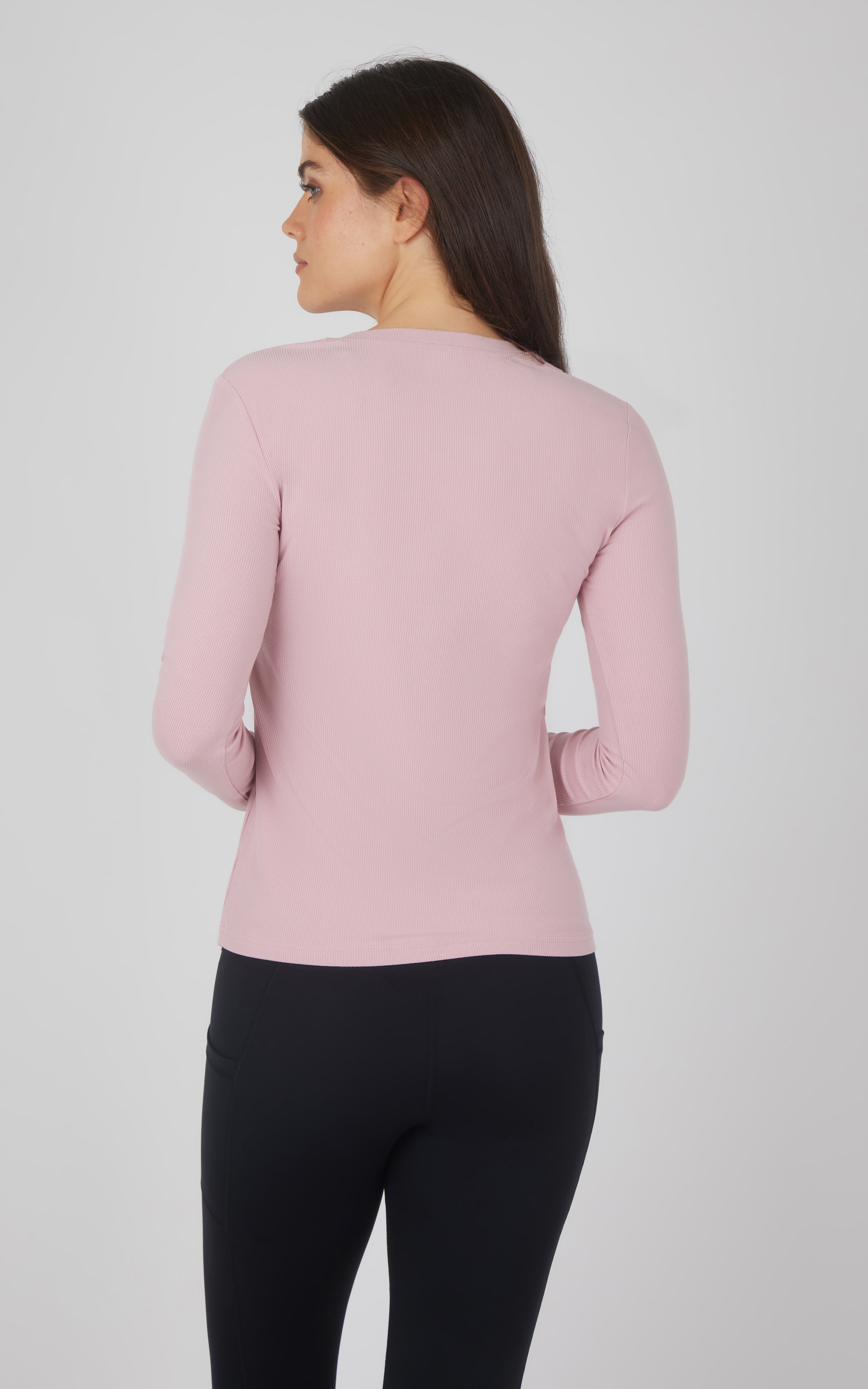 Heavenly Rib  Long Sleeve Henley