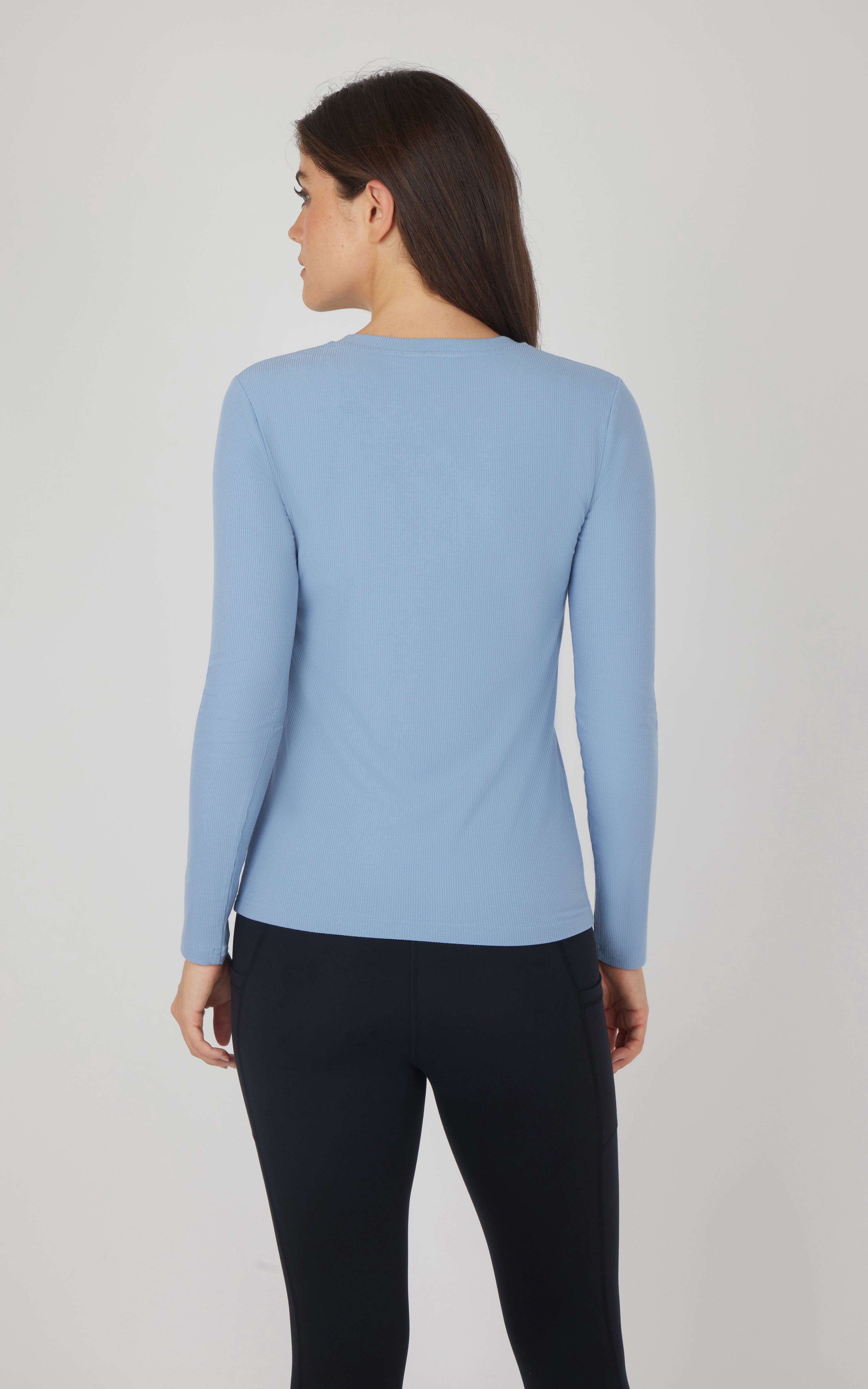 Heavenly Rib  Long Sleeve Henley