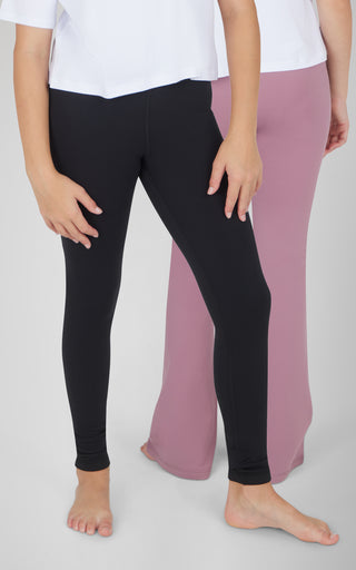 Girls 2 Pack Polarlux Everyday Full Length Tight and Polarlux Everyday Flared Leg Pant