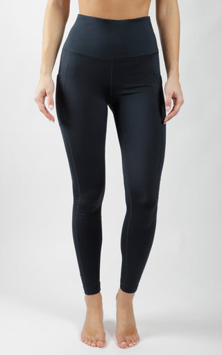 Cold Gear High Waist Fleece Lined Legging with Side Pockets