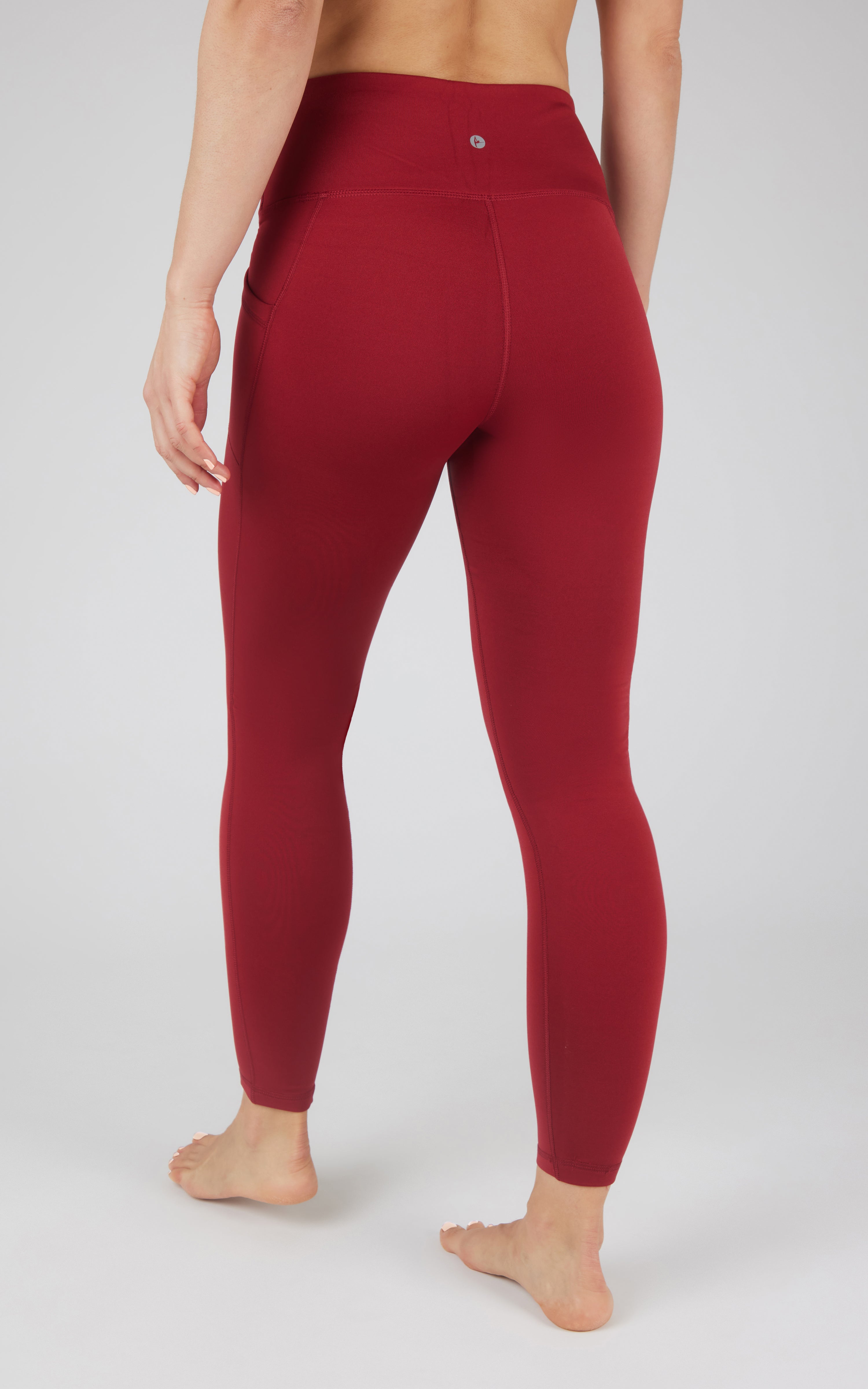 Cold Gear High Waist Fleece Lined Legging with Side Pockets