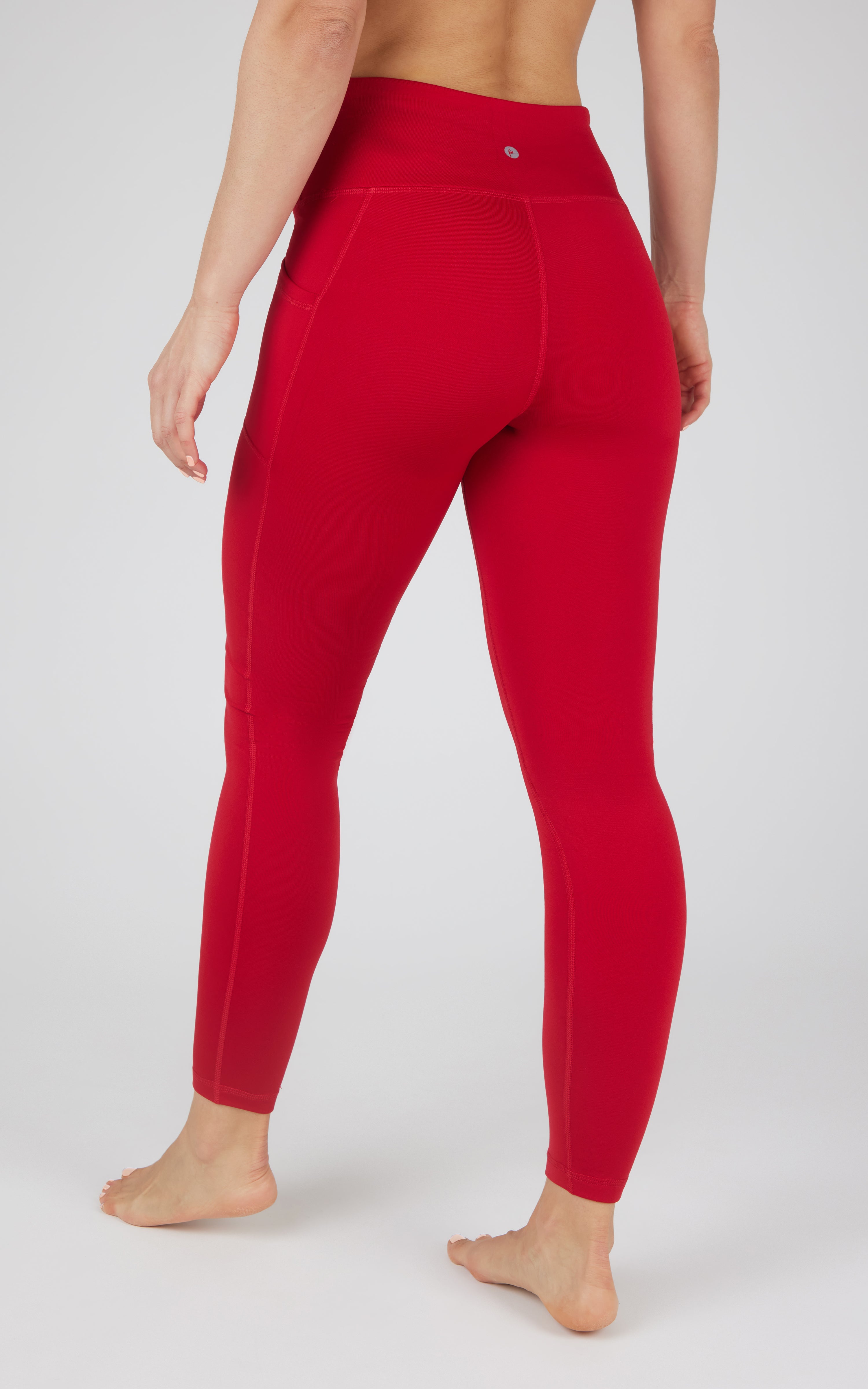 Cold Gear High Waist Fleece Lined Legging with Side Pockets