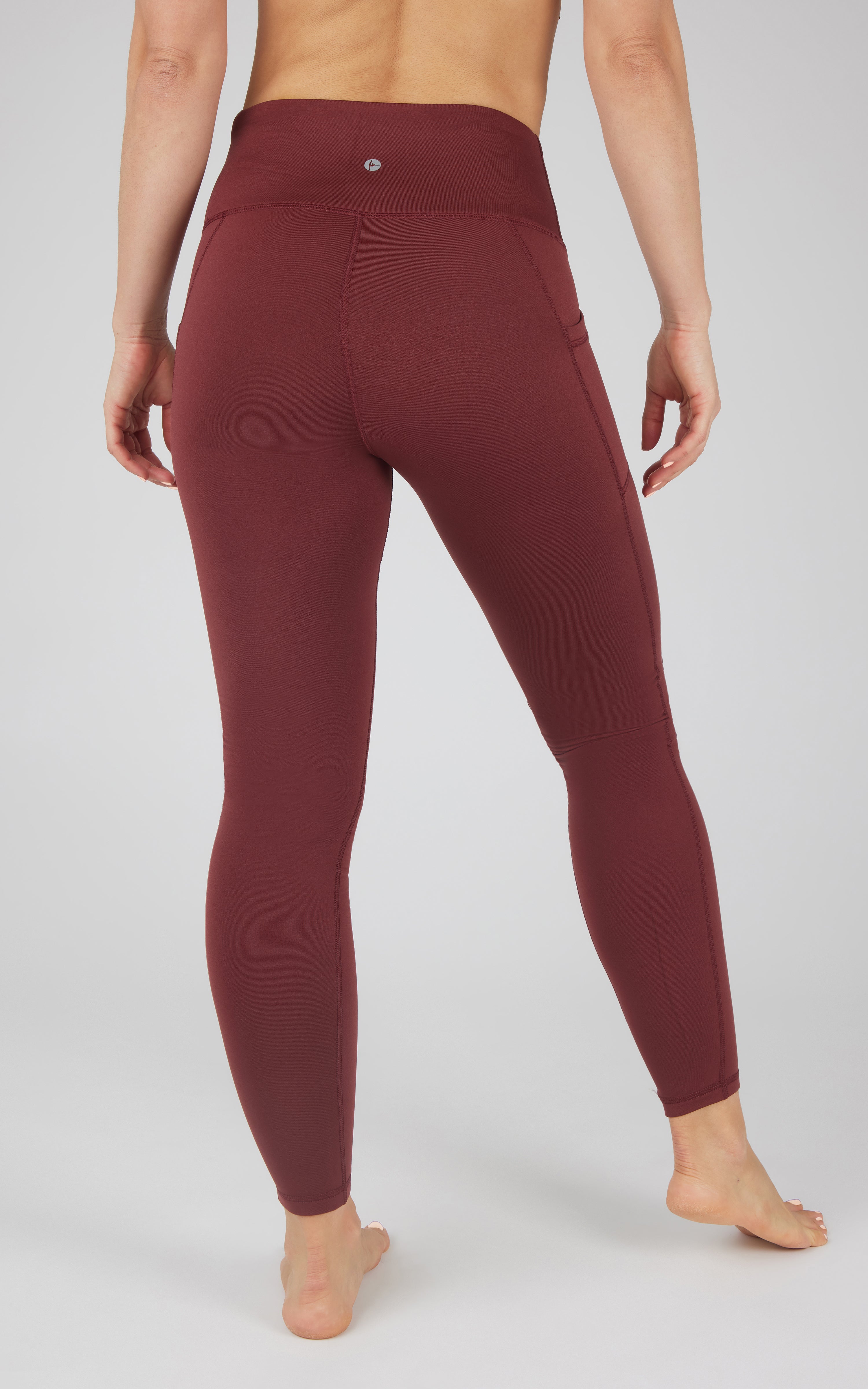 Cold Gear High Waist Fleece Lined Legging with Side Pockets