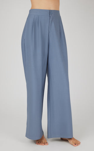 Fifth Ave Stretch Denim Wide Leg Pant