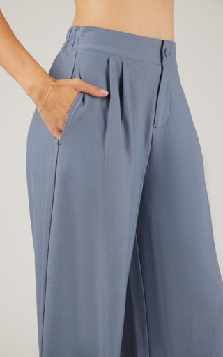 Fifth Ave Stretch Denim Wide Leg Pant