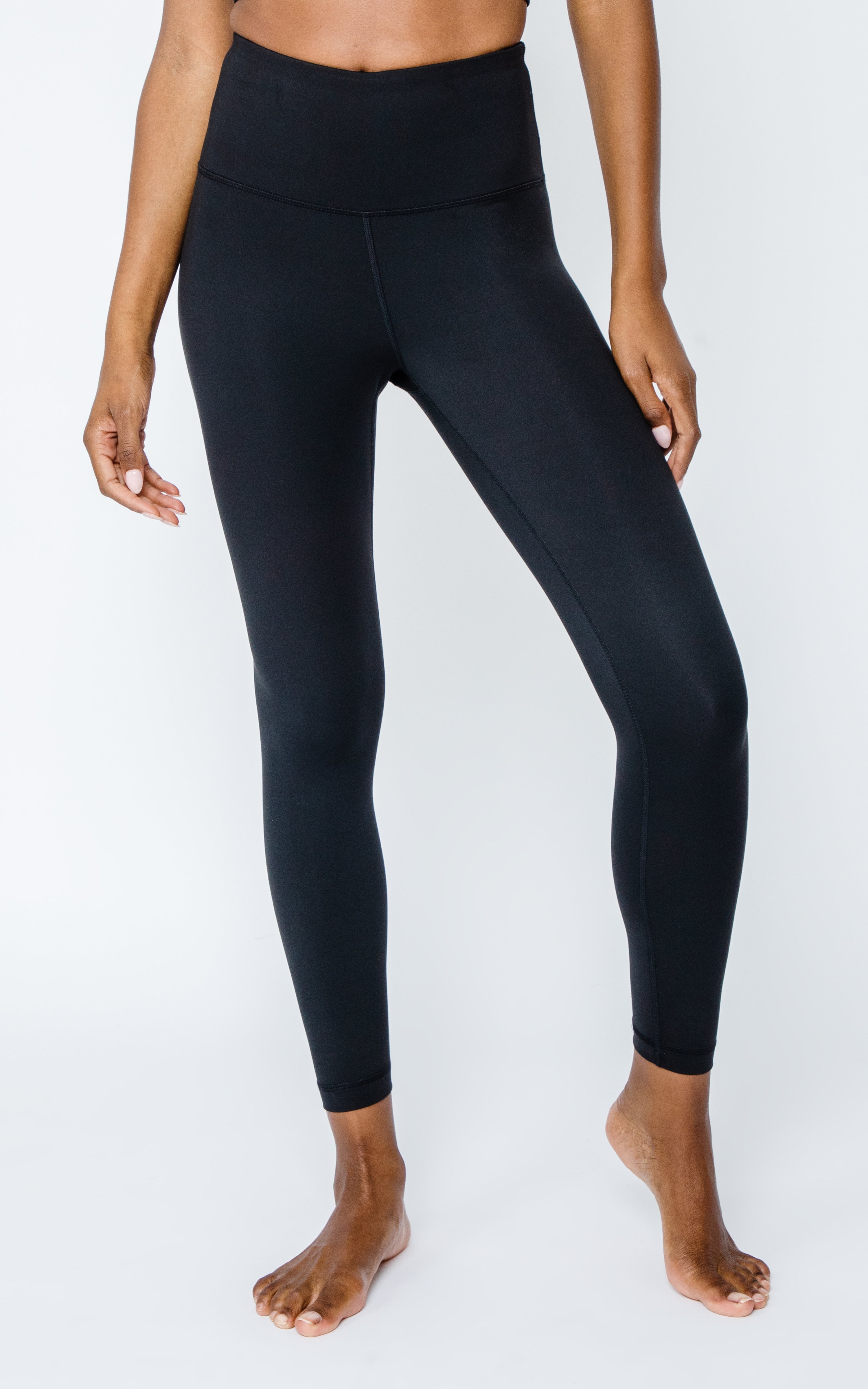 Carbon Interlink Everyday Elastic Free Super High Waist Full Length Legging