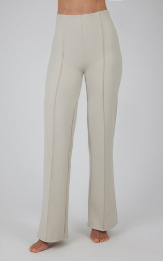 Upper West Side Pintuck Straight Leg Pant