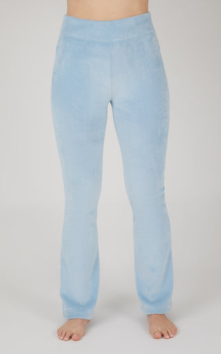 Dreamy Velour Ribbed Halo Flared Pant