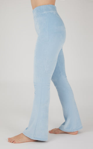 Dreamy Velour Ribbed Halo Flared Pant