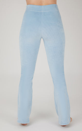 Dreamy Velour Ribbed Halo Flared Pant