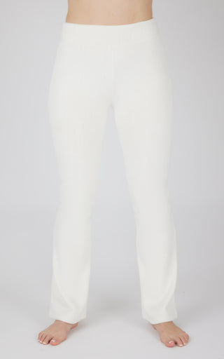 Dreamy Velour Ribbed Halo Flared Pant