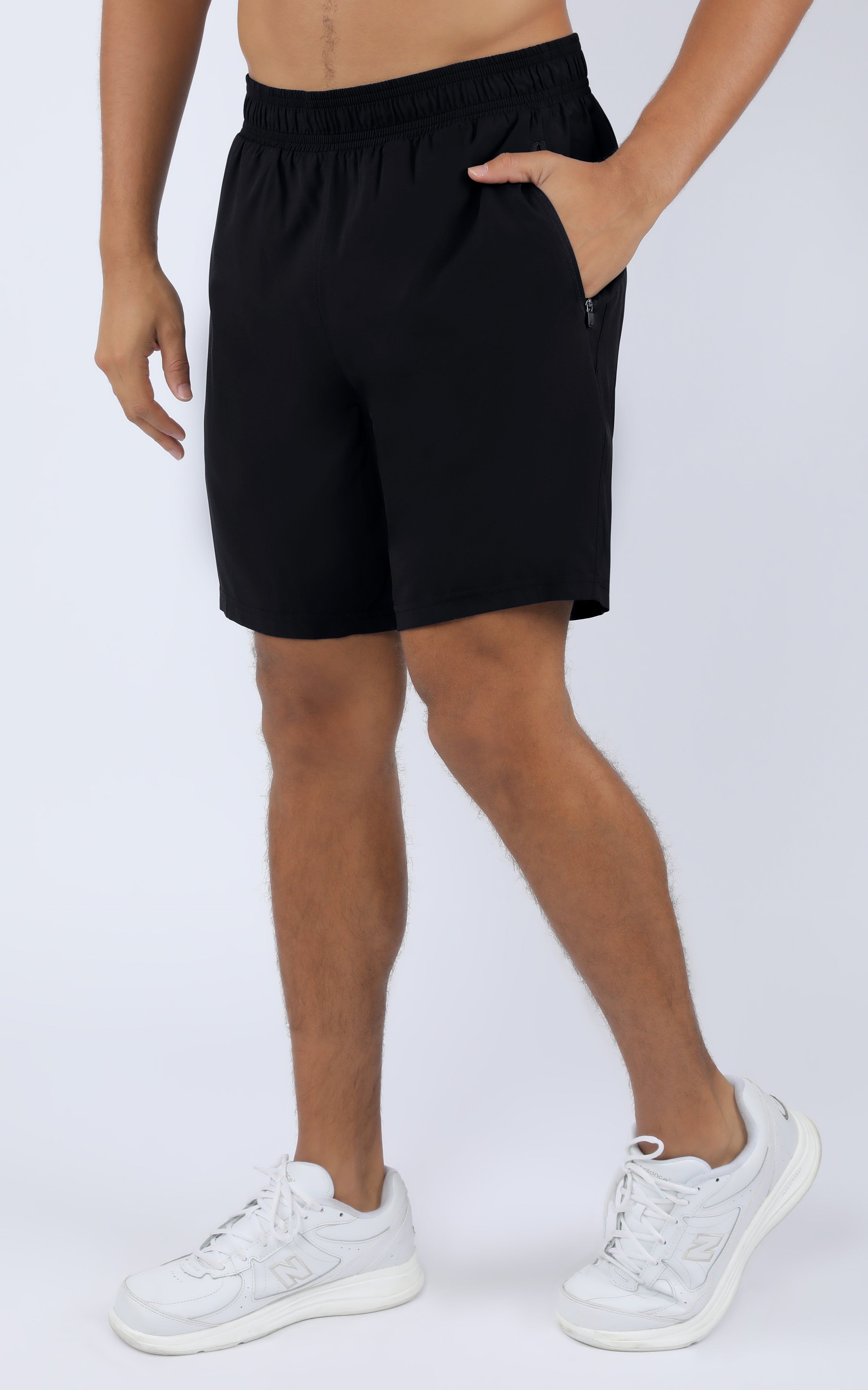 Mens Woven Shorts with Zipper Pockets - SHM33441 – 90 Degree by Reflex