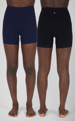 2 Pack Power Flex 5" Biker Shorts