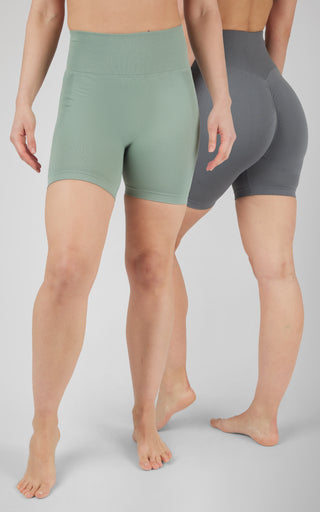 Bootyful 2 PK Seamless Bonbon 5" Bike Short