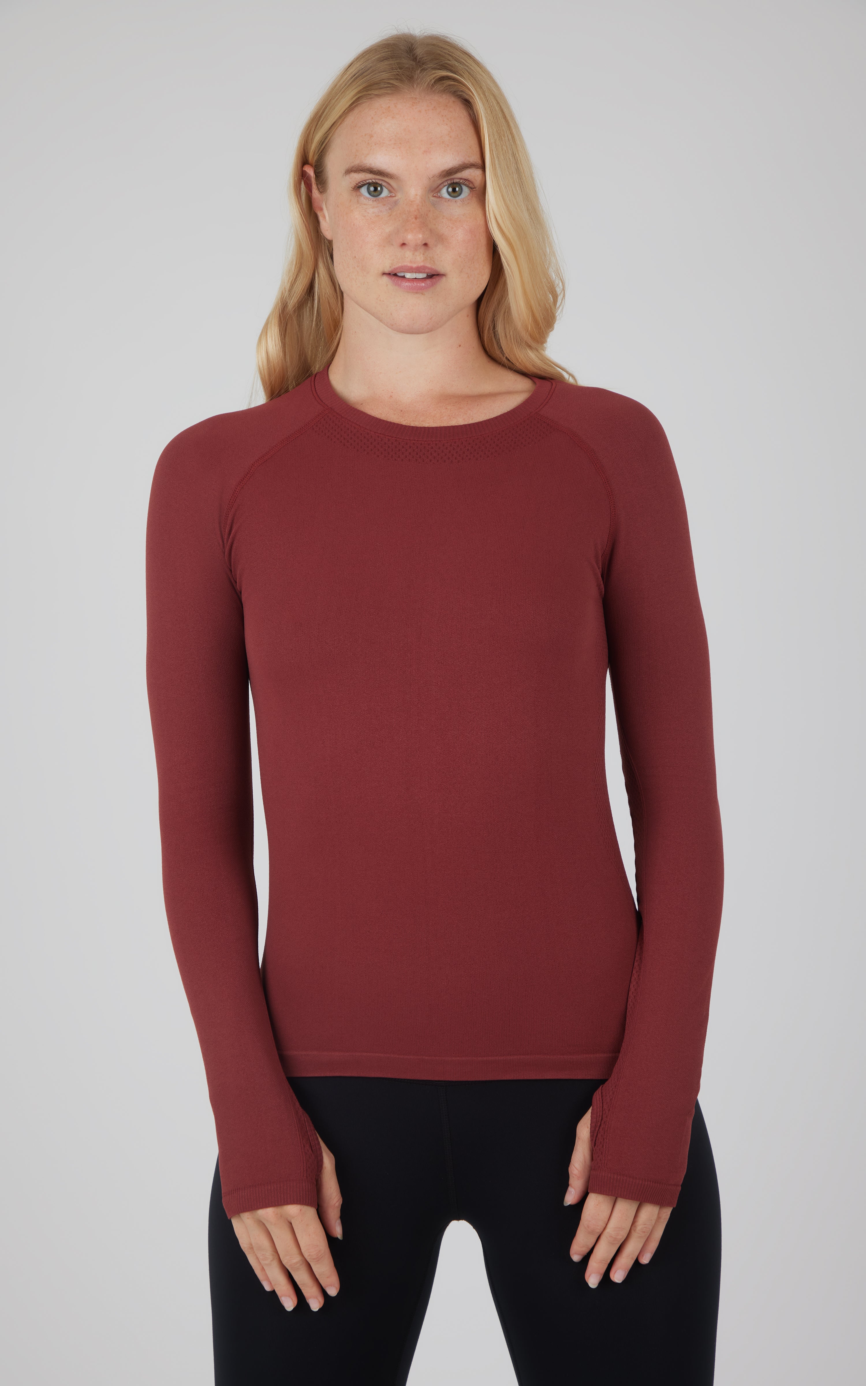 Seamless Zaia Long Sleeve Active Shirt