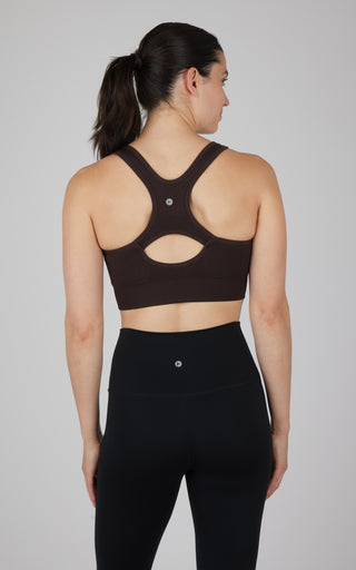 Seamless Katie Front Zip Bra Top