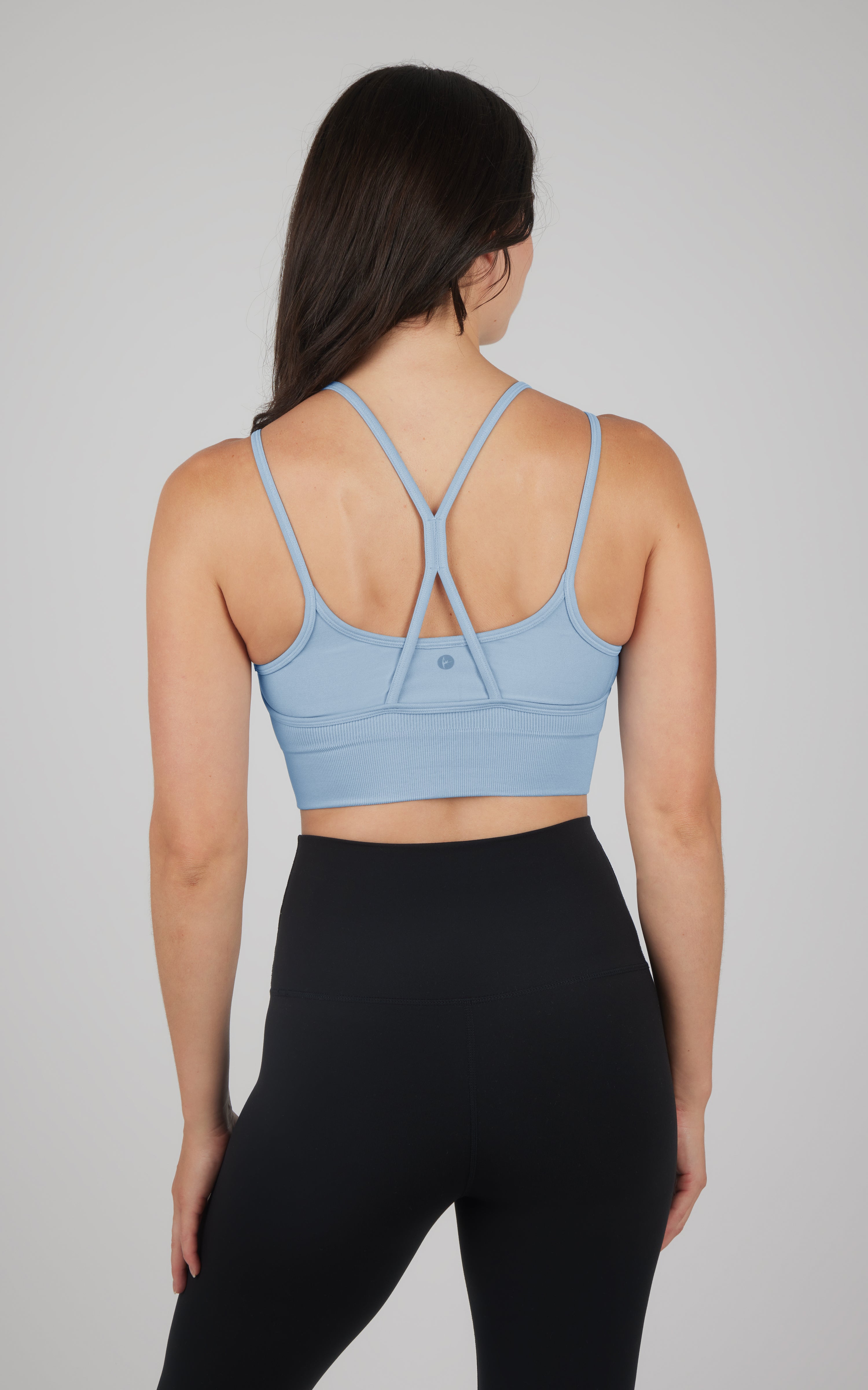 Ribbed Seamless Lively Double Layer Bra