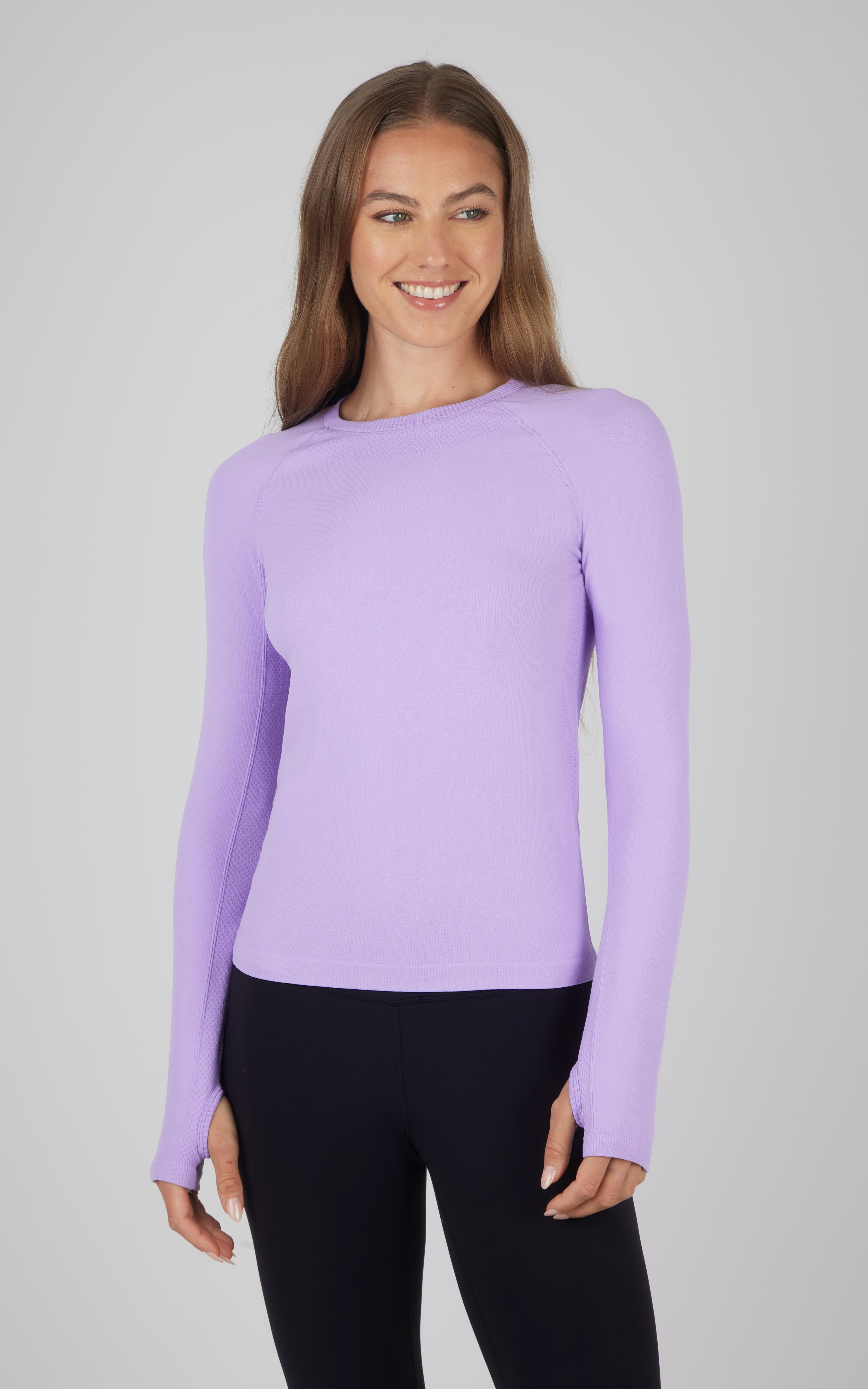 Seamless Zaia Long Sleeve Active Shirt