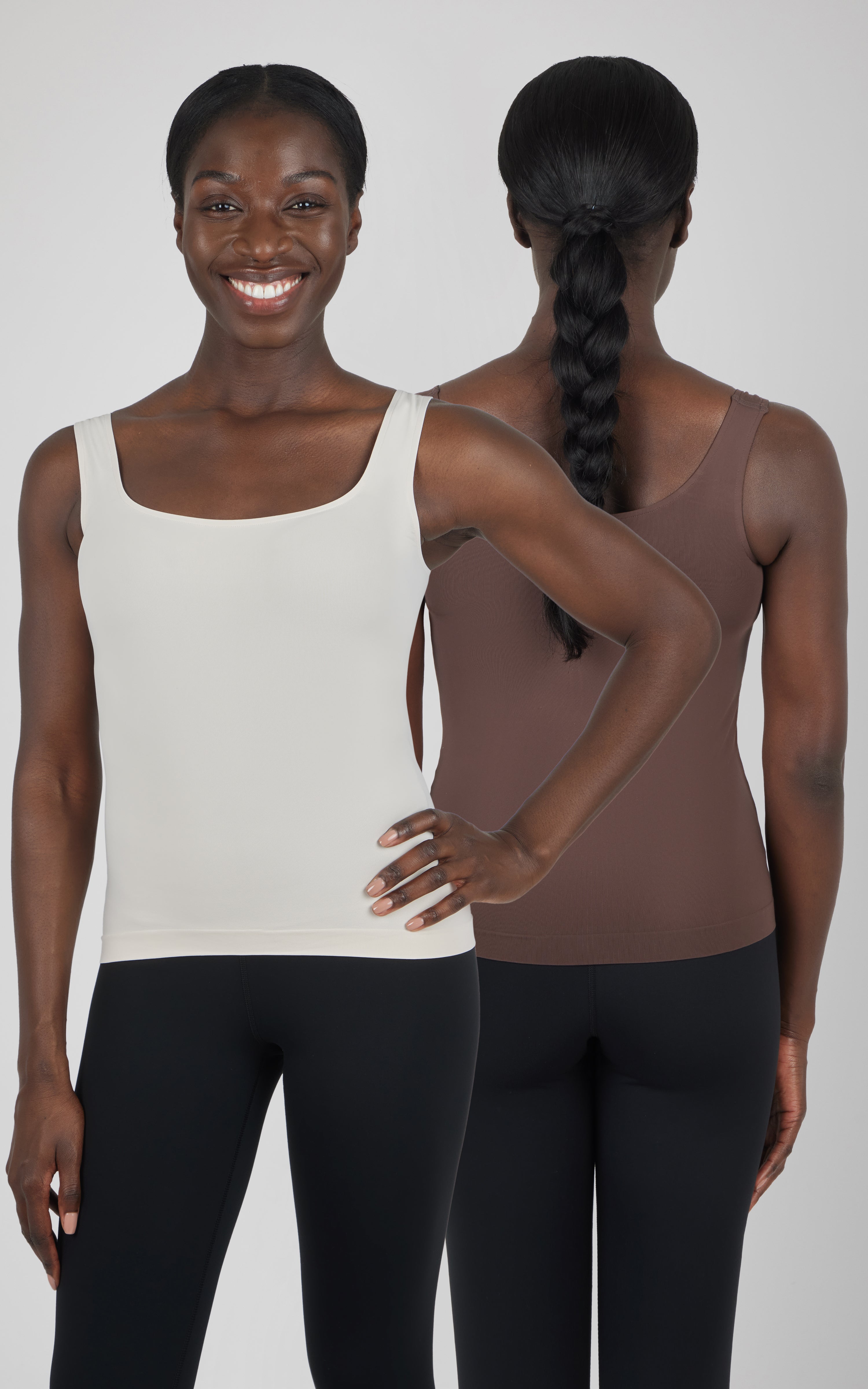 2 Pack Scoop Neck Tank Top