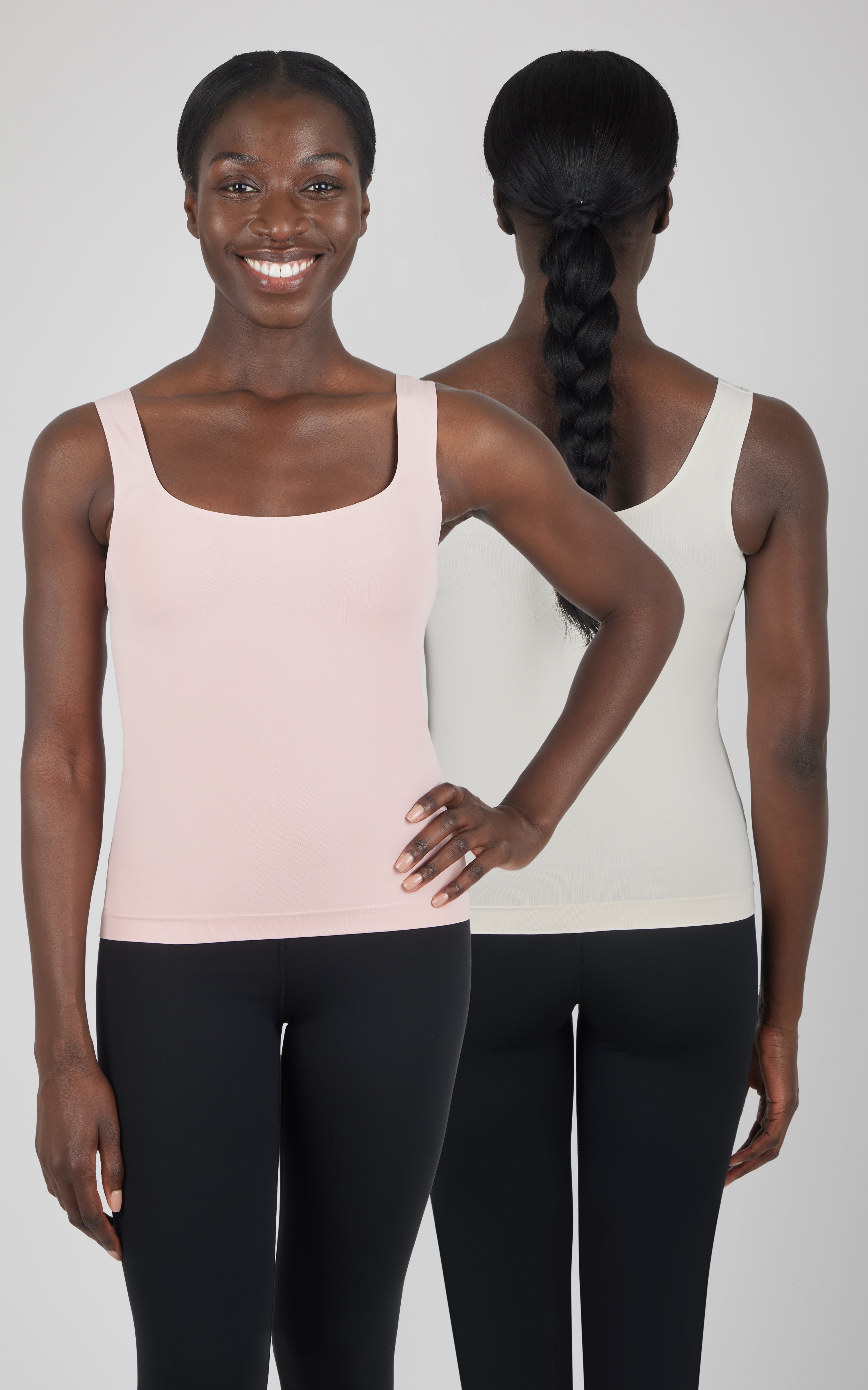 2 Pack Scoop Neck Tank Top