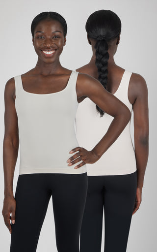 2 Pack Scoop Neck Tank Top