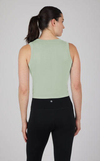 Seamless  Slim Fit High Neck Tank