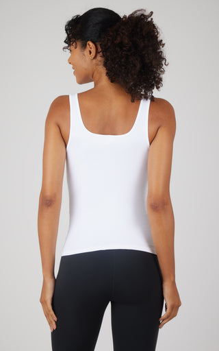 2 Pack Textured Square Neck Tanks