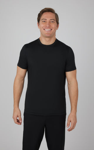 Mens Nomad Mesh Short Sleeve Crew Neck Tee