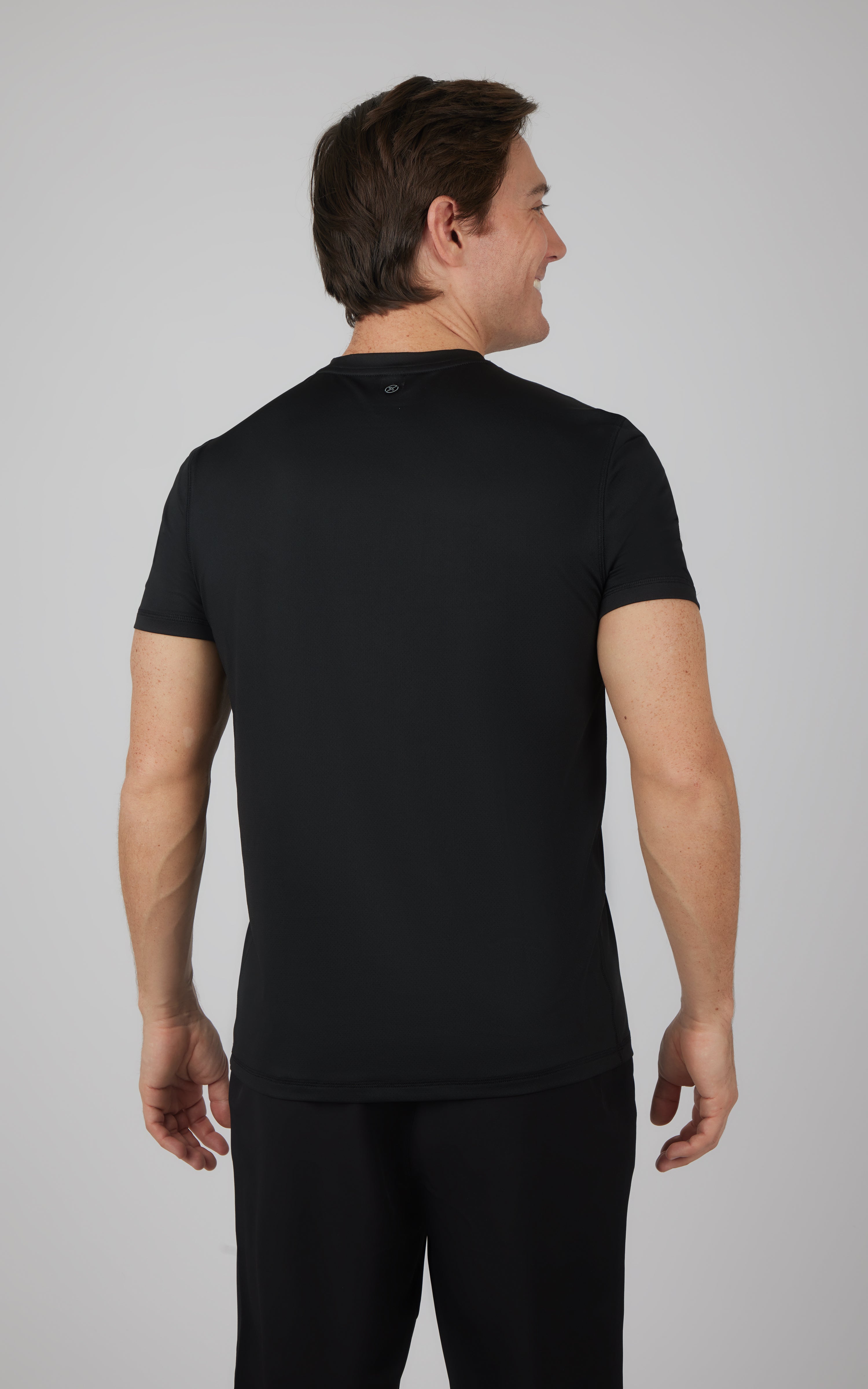 Mens Nomad Mesh Short Sleeve Crew Neck Tee