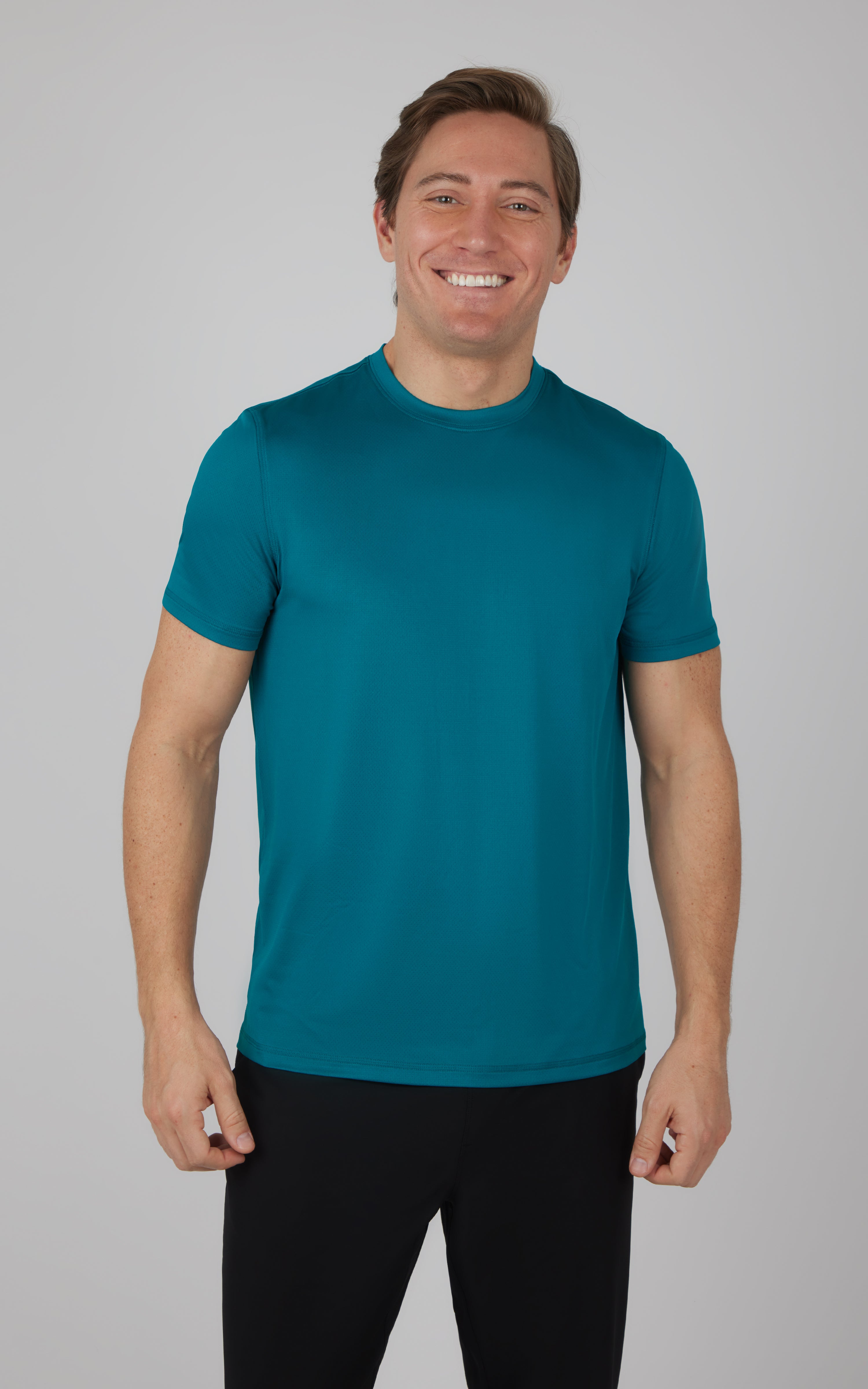 Mens Nomad Mesh Short Sleeve Crew Neck Tee