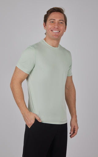 Mens Nomad Mesh Short Sleeve Crew Neck Tee