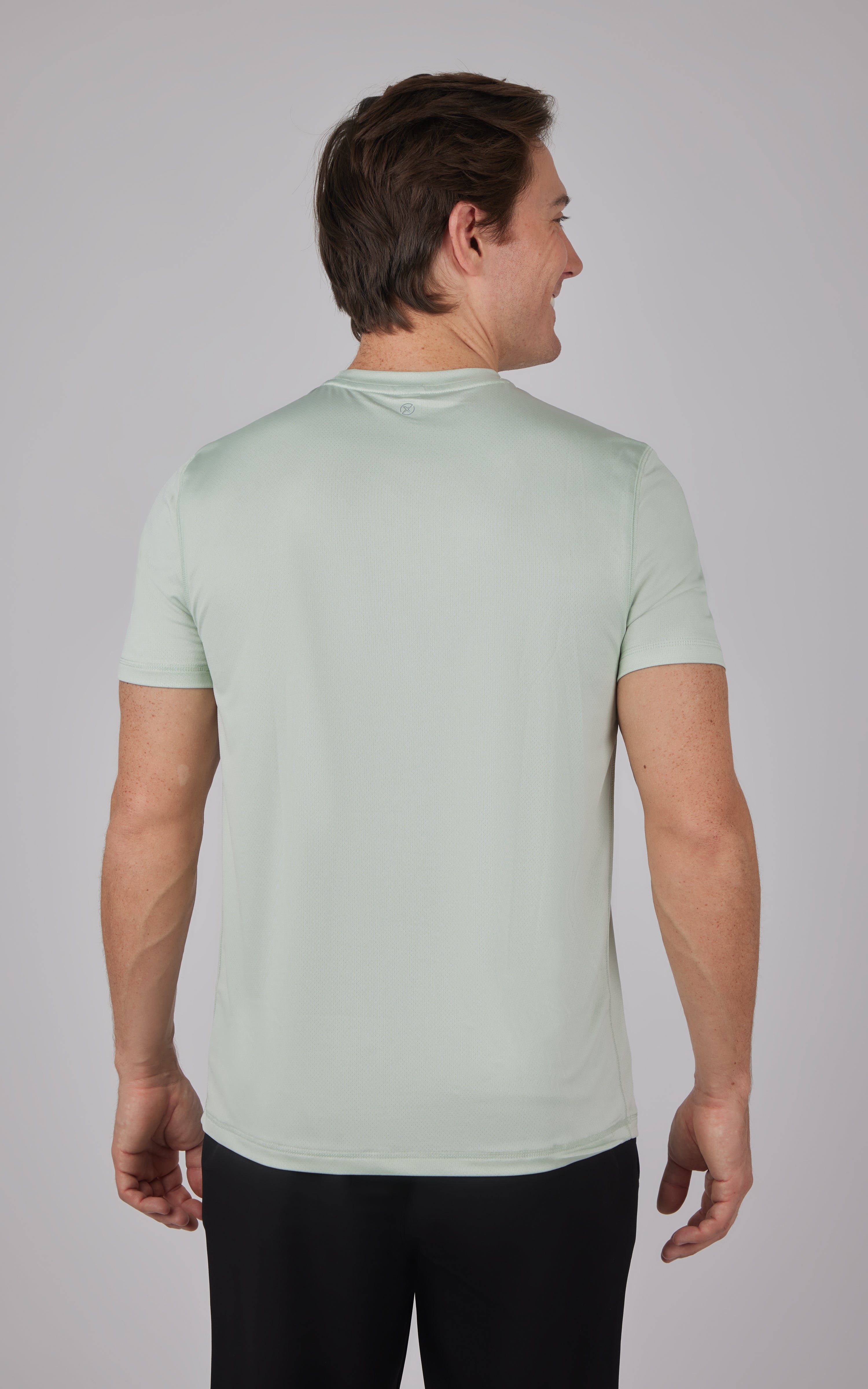 Mens Nomad Mesh Short Sleeve Crew Neck Tee