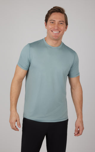 Mens Nomad Mesh Short Sleeve Crew Neck Tee