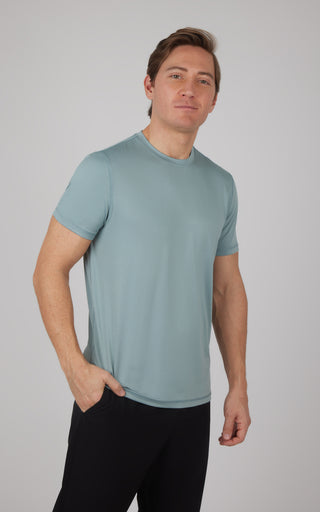 Mens Nomad Mesh Short Sleeve Crew Neck Tee