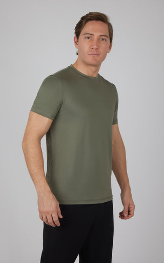 Mens Nomad Mesh Short Sleeve Crew Neck Tee