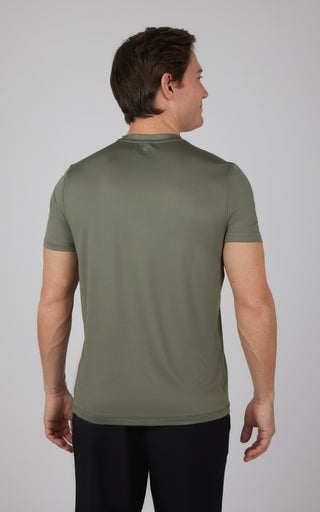 Mens Nomad Mesh Short Sleeve Crew Neck Tee